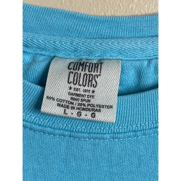 Comfort Colors POSITIVE MIND POSITIVE VIBES POSITIVE LIFE sweatshirt,size large - Picture 2 of 6